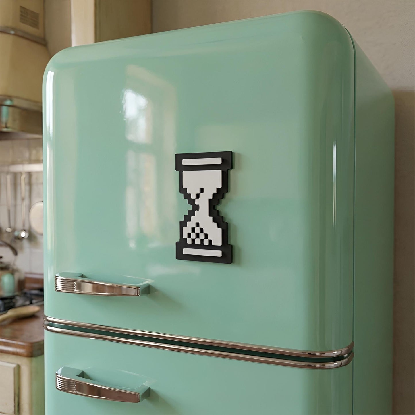 Gaming Loading Magnet - Retro Loading Icon