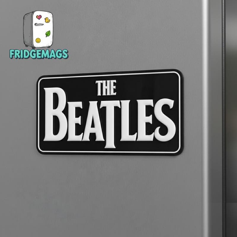 The Beatles Fridge Magnet