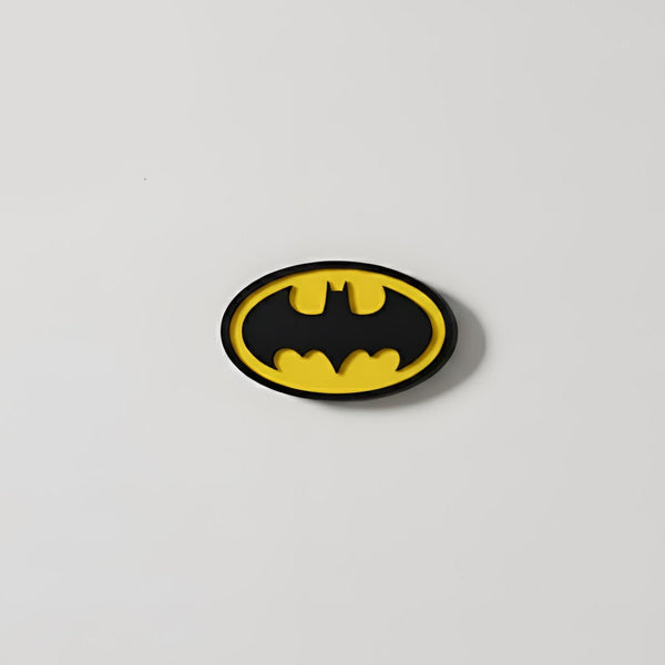 Batman Logo Magnet (Black + Yellow)