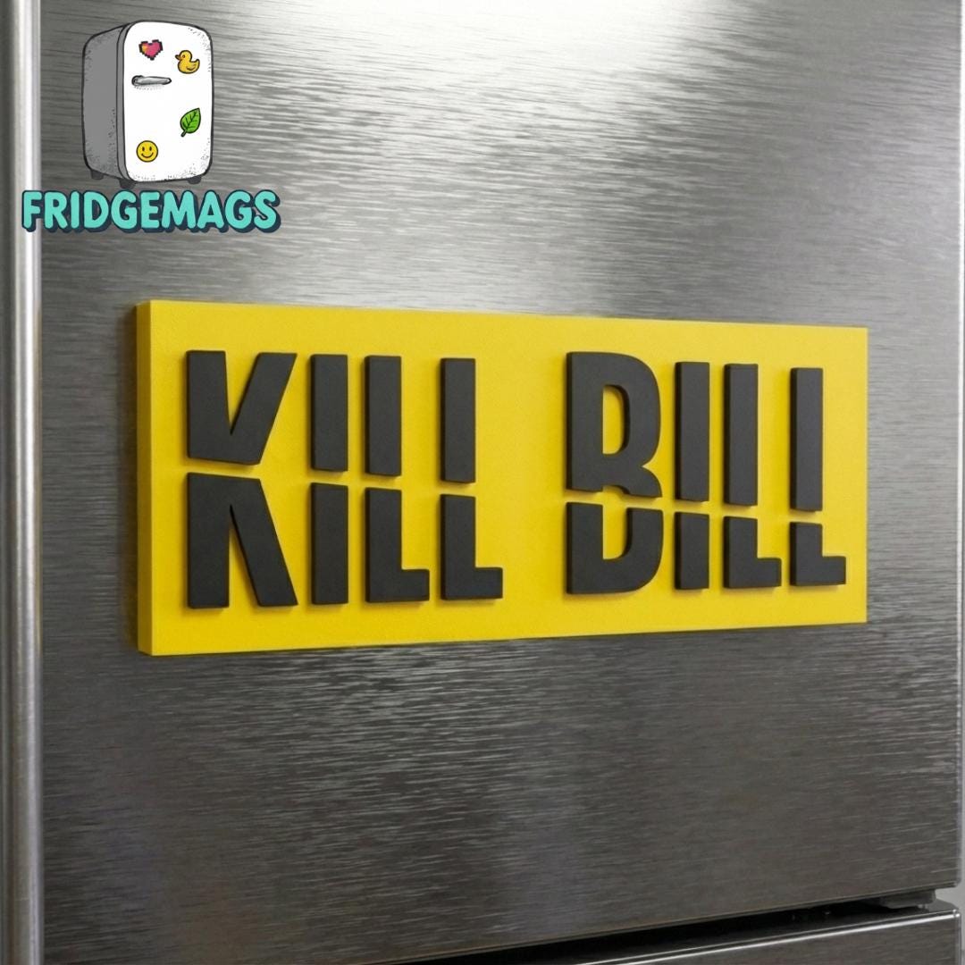 Kill Bill Logo Magnet
