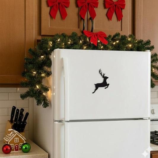 Christmas Reindeer Fridge Magnet