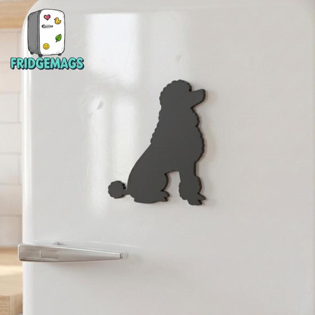 Poodle Magnet – Dog Lover Gift