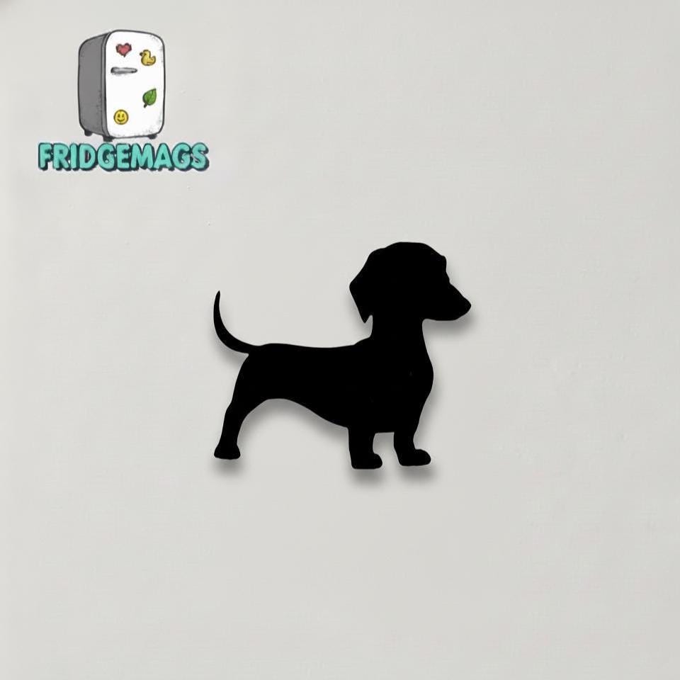 Sausage Dog Magnet - Dachshund Doggy Lover Magnet