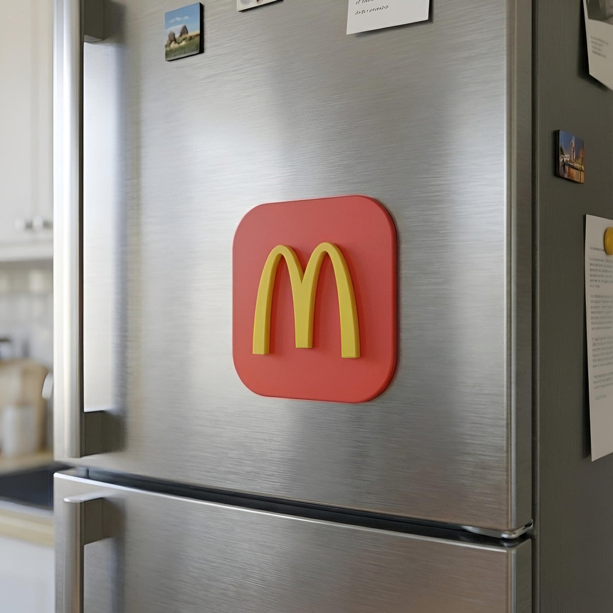 McDonalds Fridge Magnet - Golden Arches