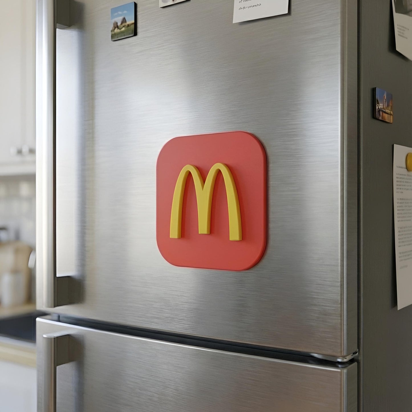 McDonalds Fridge Magnet - Golden Arches