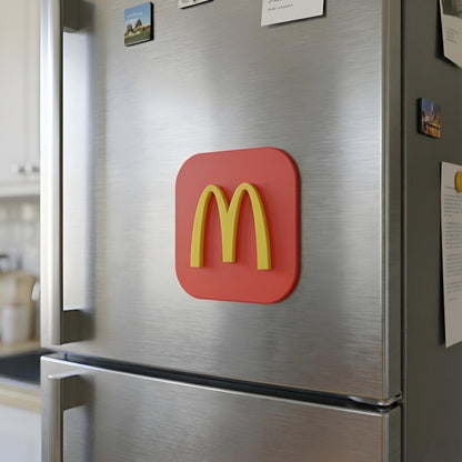 McDonalds Fridge Magnet - Golden Arches