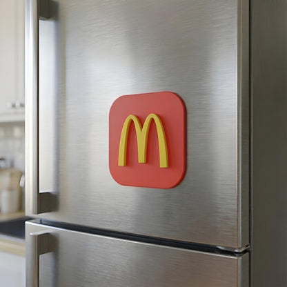 McDonalds Fridge Magnet - Golden Arches