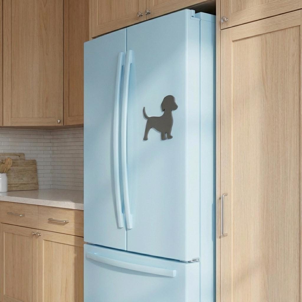 Sausage Dog Magnet - Dachshund Doggy Lover Magnet