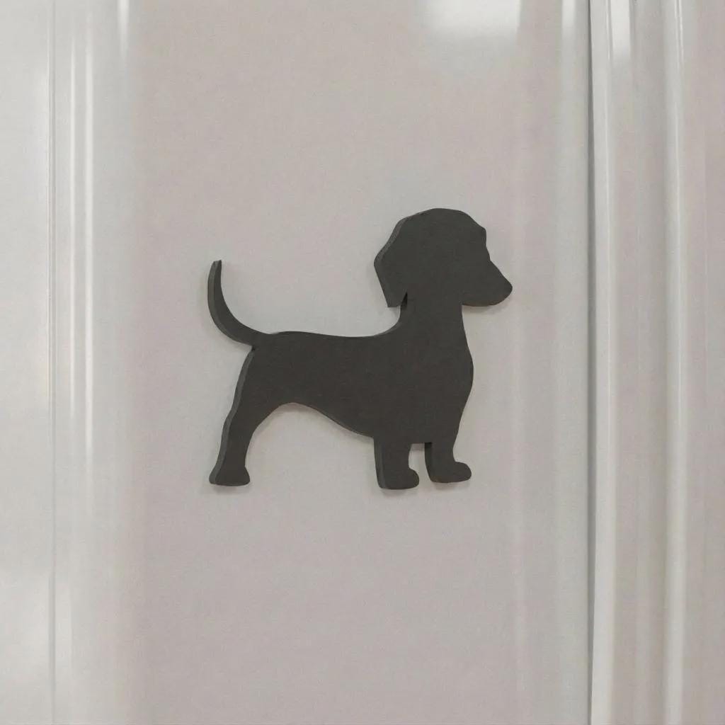 Sausage Dog Magnet - Dachshund Doggy Lover Magnet