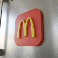 McDonalds Fridge Magnet - Golden Arches