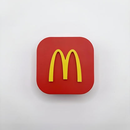 McDonalds Fridge Magnet - Golden Arches