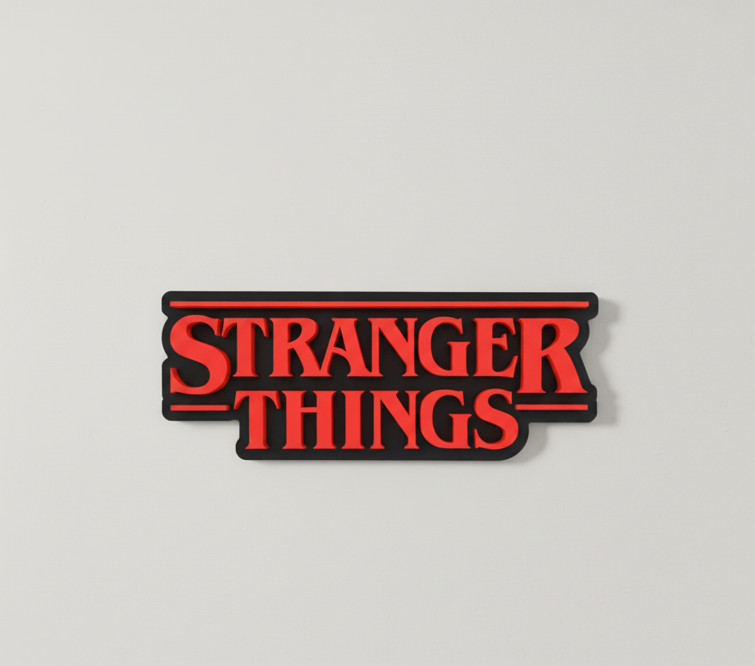 Stranger Things Logo Magnet
