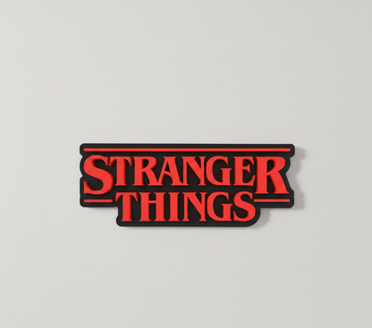 Stranger Things Logo Magnet